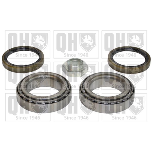 1 kit de roulement de roue avant Quinton Hazell QWB1005