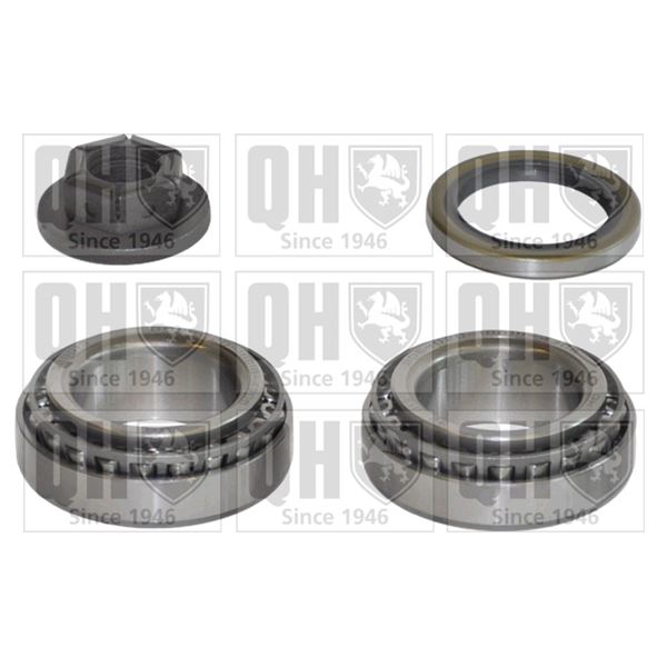 1 kit de roulement de roue arrière Quinton Hazell QWB1082