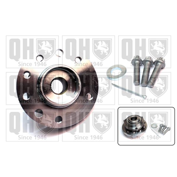 1 kit de roulement de roue avant Quinton Hazell QWB1117