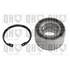 1 kit de roulement de roue avant Quinton Hazell QWB1118