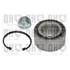 1 kit de roulement de roue avant Quinton Hazell QWB1208