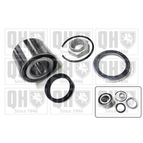 1 kit de roulement de roue arrière Quinton Hazell QWB1274