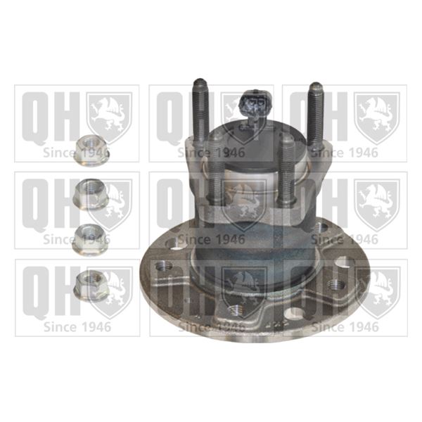 1 kit de roulement de roue arrière Quinton Hazell QWB1309
