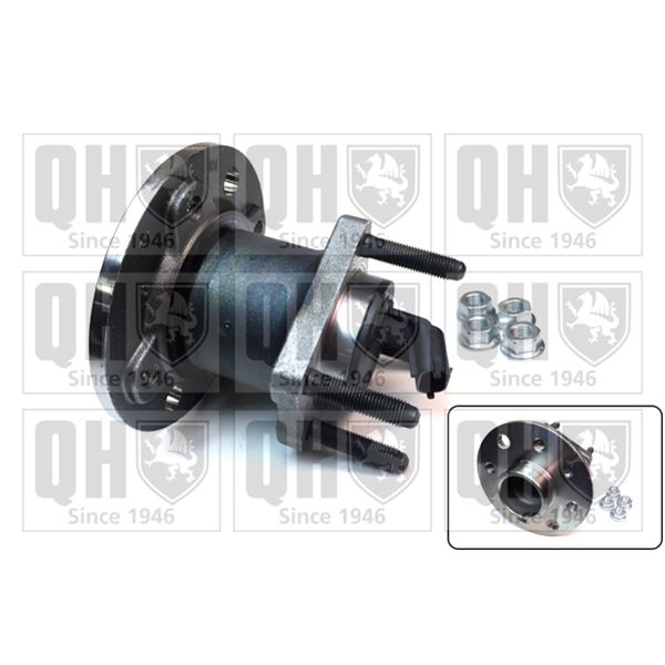 1 kit de roulement de roue arrière Quinton Hazell QWB1310