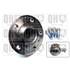 1 kit de roulement de roue arrière Quinton Hazell QWB1339