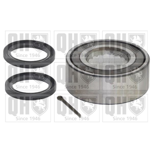 1 kit de roulement de roue avant Quinton Hazell QWB227