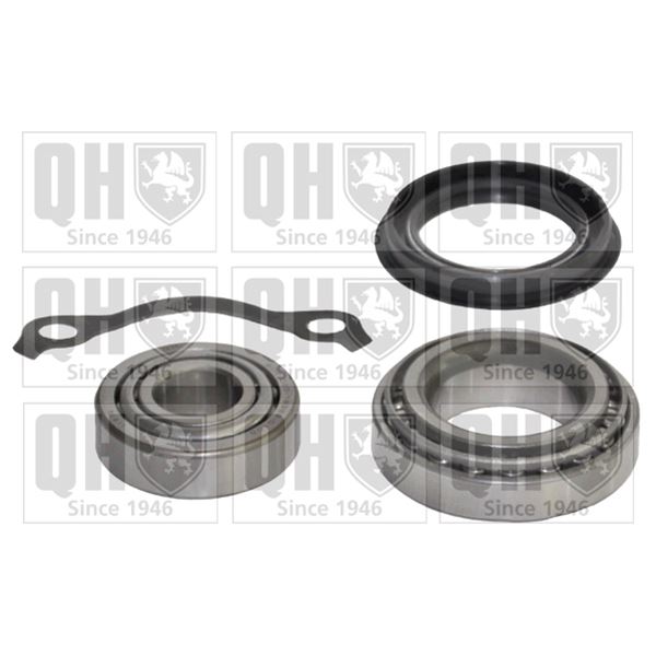 1 kit de roulement de roue avant Quinton Hazell QWB256