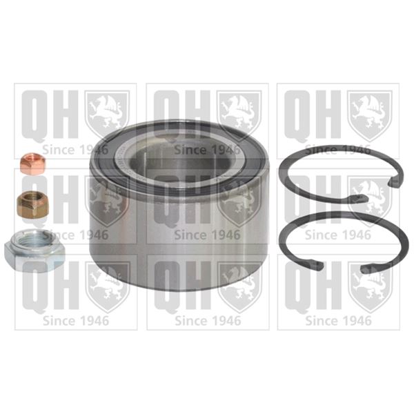 1 kit de roulement de roue avant Quinton Hazell QWB328