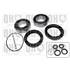 1 kit de roulement de roue arrière Quinton Hazell QWB333