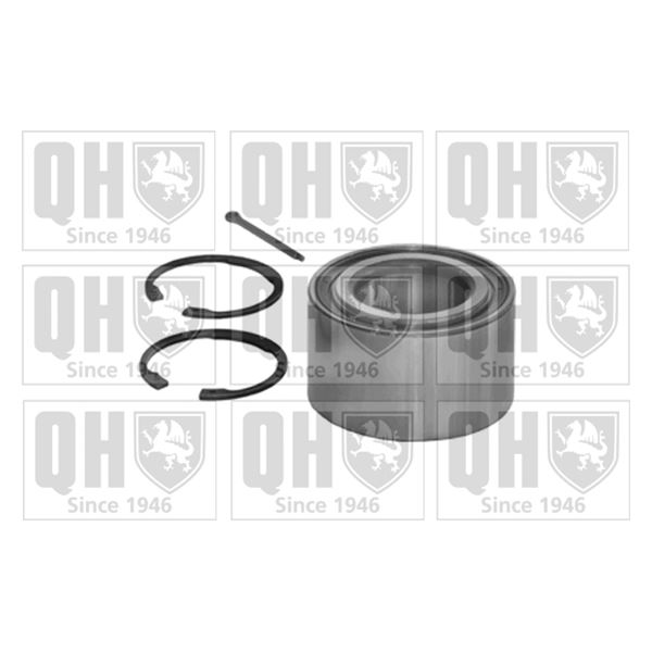 1 kit de roulement de roue avant Quinton Hazell QWB417
