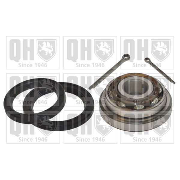 1 kit de roulement de roue arrière Quinton Hazell QWB435