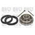 1 kit de roulement de roue arrière Quinton Hazell QWB435