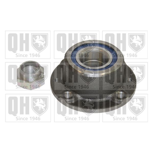 1 kit de roulement de roue arrière Quinton Hazell QWB574