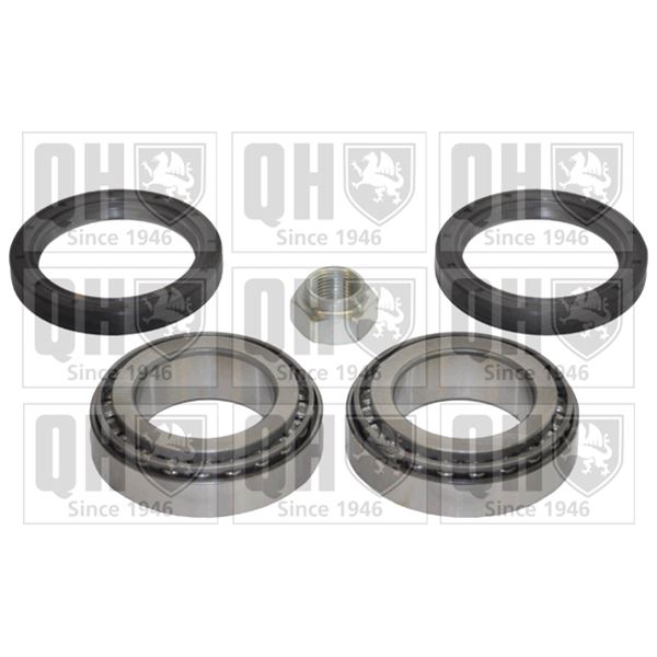 1 kit de roulement de roue avant Quinton Hazell QWB725