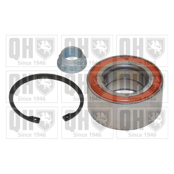 1 kit de roulement de roue avant Quinton Hazell QWB758