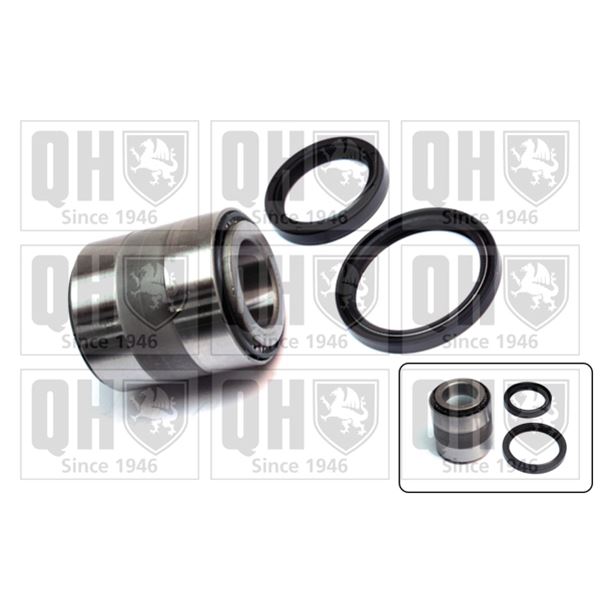 1 kit de roulement de roue arrière Quinton Hazell QWB814
