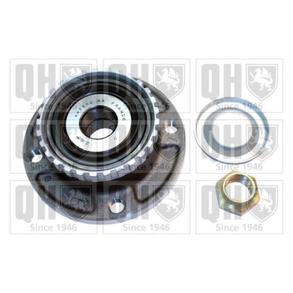 1 kit de roulement de roue arrière Quinton Hazell QWB908