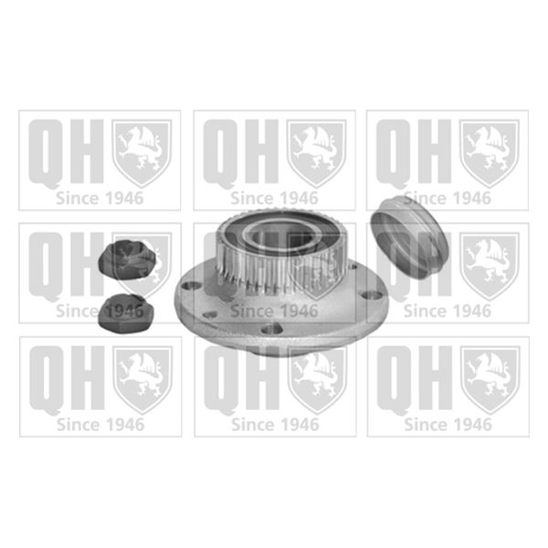 1 kit de roulement de roue arrière Quinton Hazell QWB964