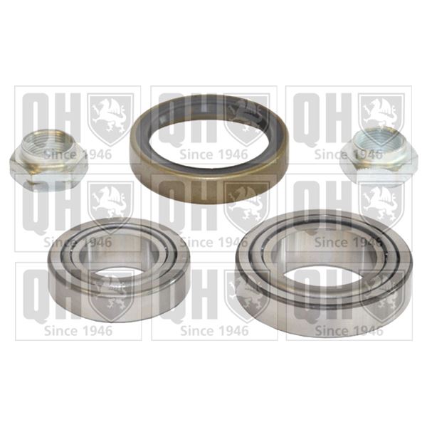 1 kit de roulement de roue arrière Quinton Hazell QWB996