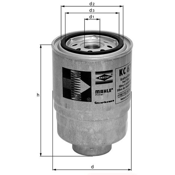 Filtre à gasoil KC56 Knecht
