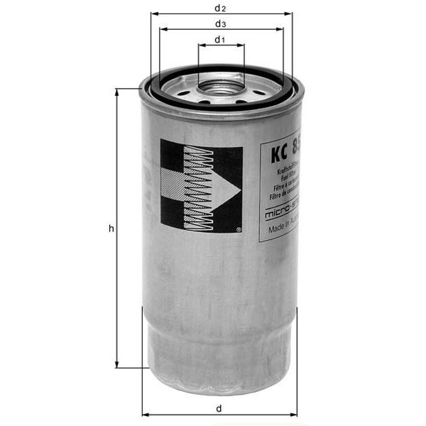 Filtre à gasoil KC85/1 Knecht