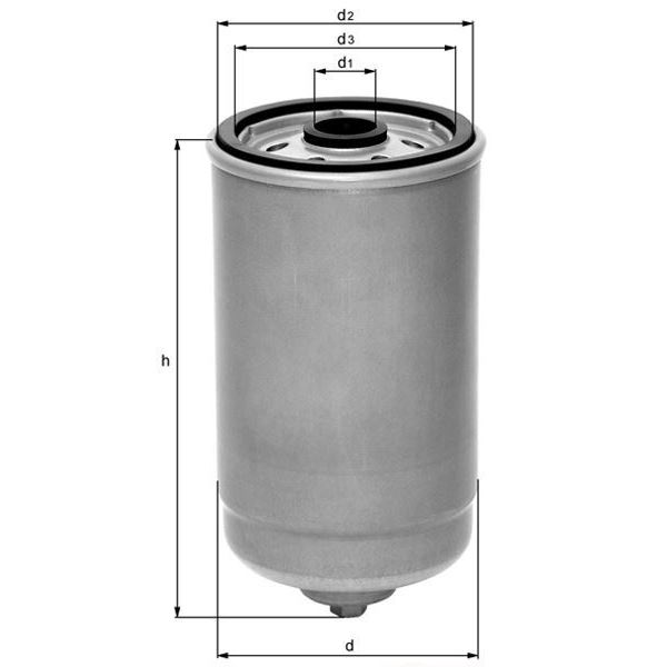 Filtre à gasoil KC104 Knecht