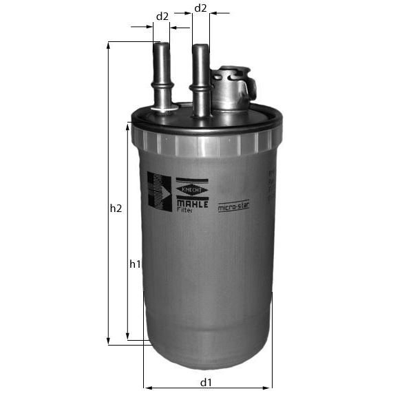 Filtre à gasoil KL230 Knecht