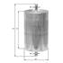 Filtre à essence KL232 Knecht