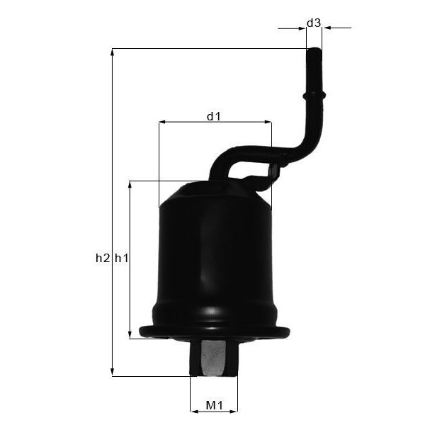 Filtre à essence KL246 Knecht