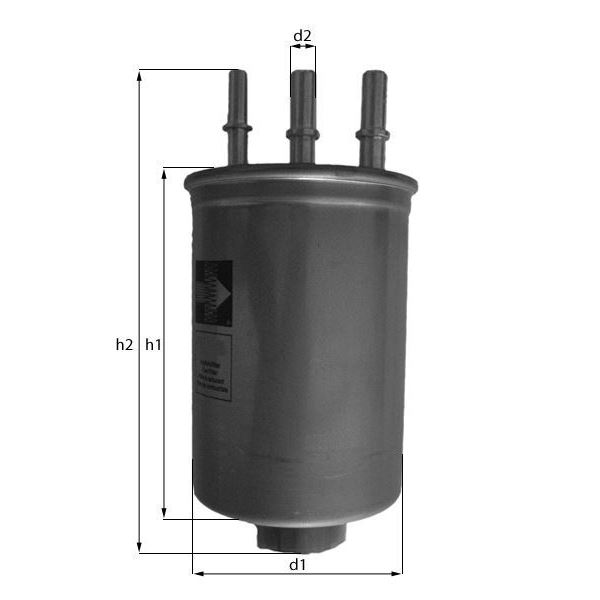 Filtre à gasoil KL446 Knecht