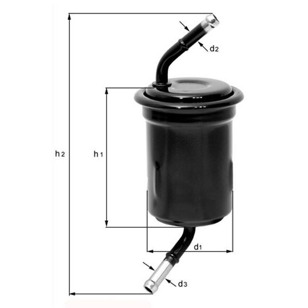 Filtre à essence KL521 Knecht