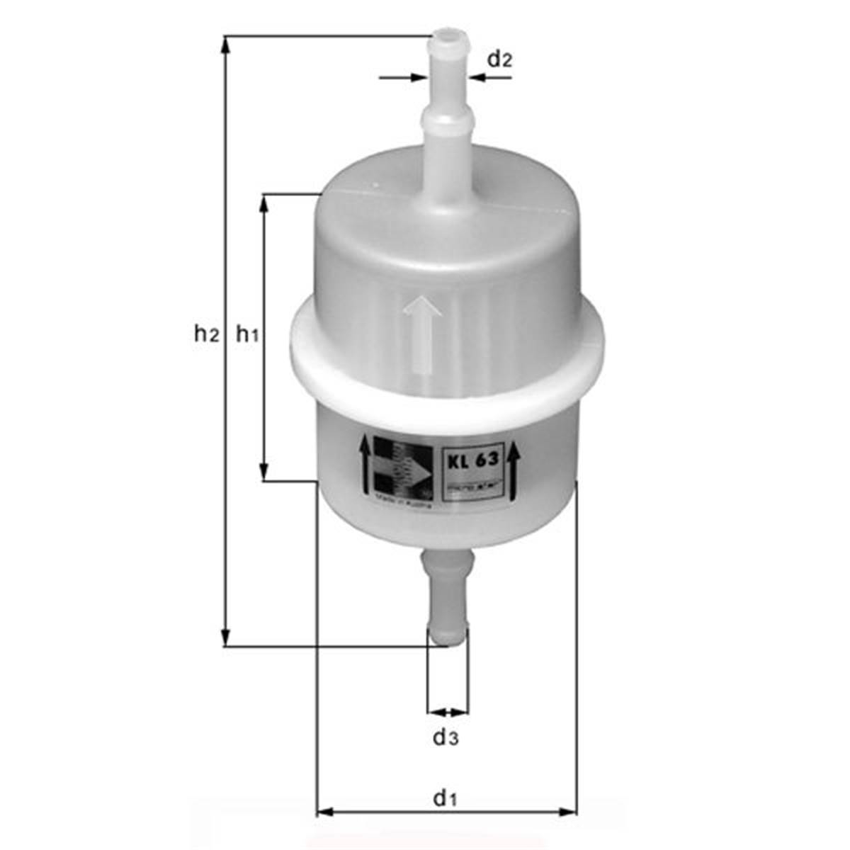 Filtre À Essence Kl63 Knecht