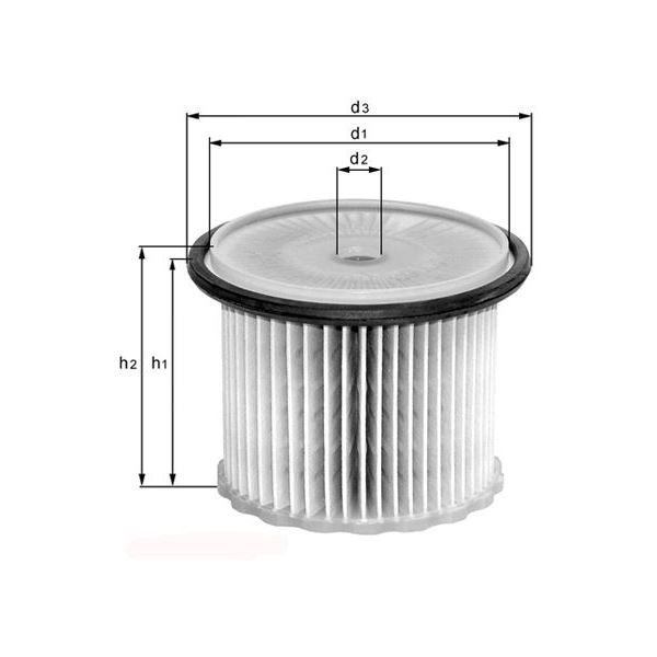 Filtre à gasoil KX63/1 Knecht