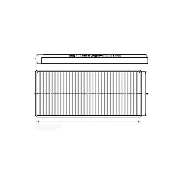 Filtre d'habitacle LA108 Knecht