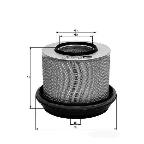 Filtre à air LX268 Knecht