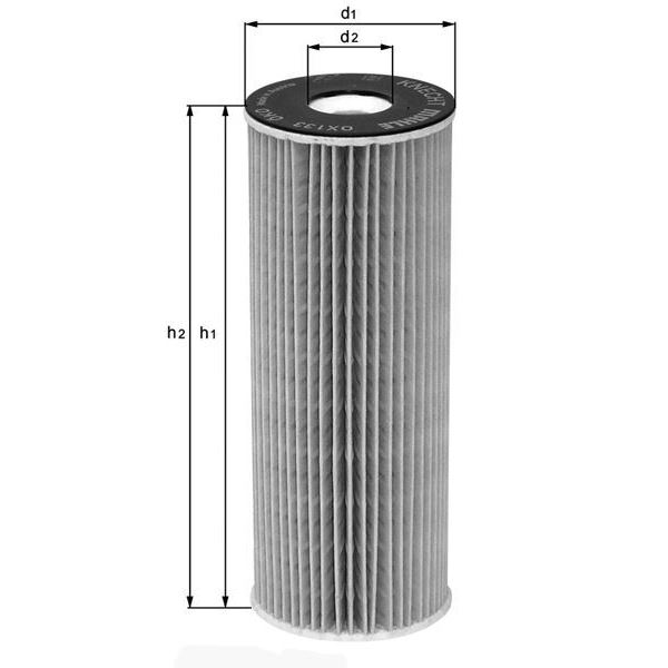 Filtre à huile OX133D Knecht