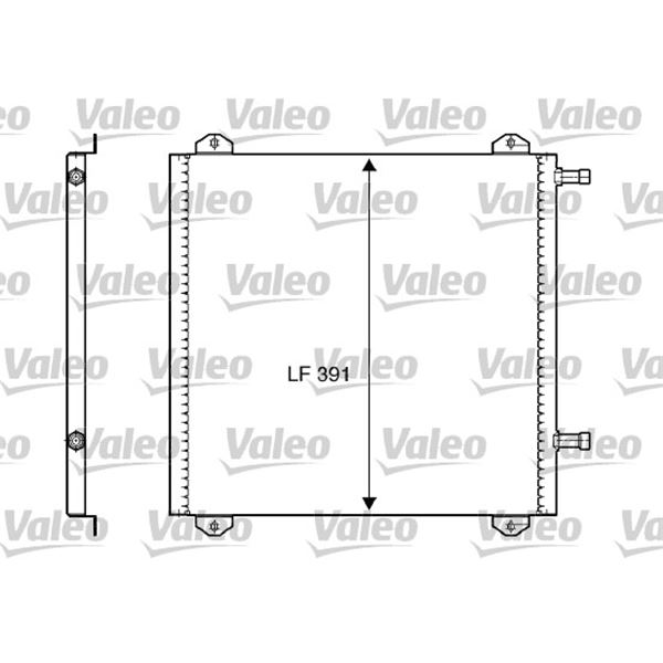 Condenseur de climatisation Valeo 817799