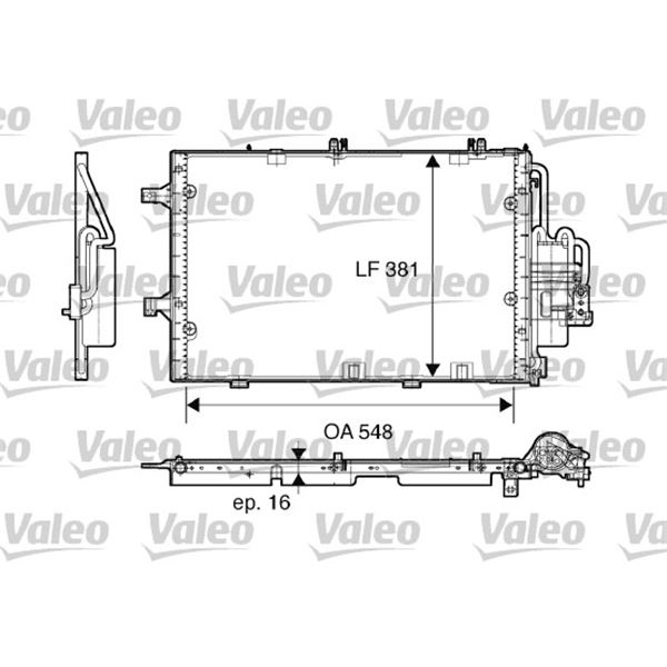 Condenseur Climatisation Valeo - Compatible Renault Master III - Référence 814179 - Qualité Première Monte