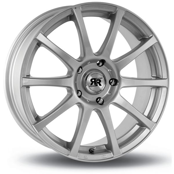 Jante Racer Axis Silver 17 pouces 4 x 108 ET15