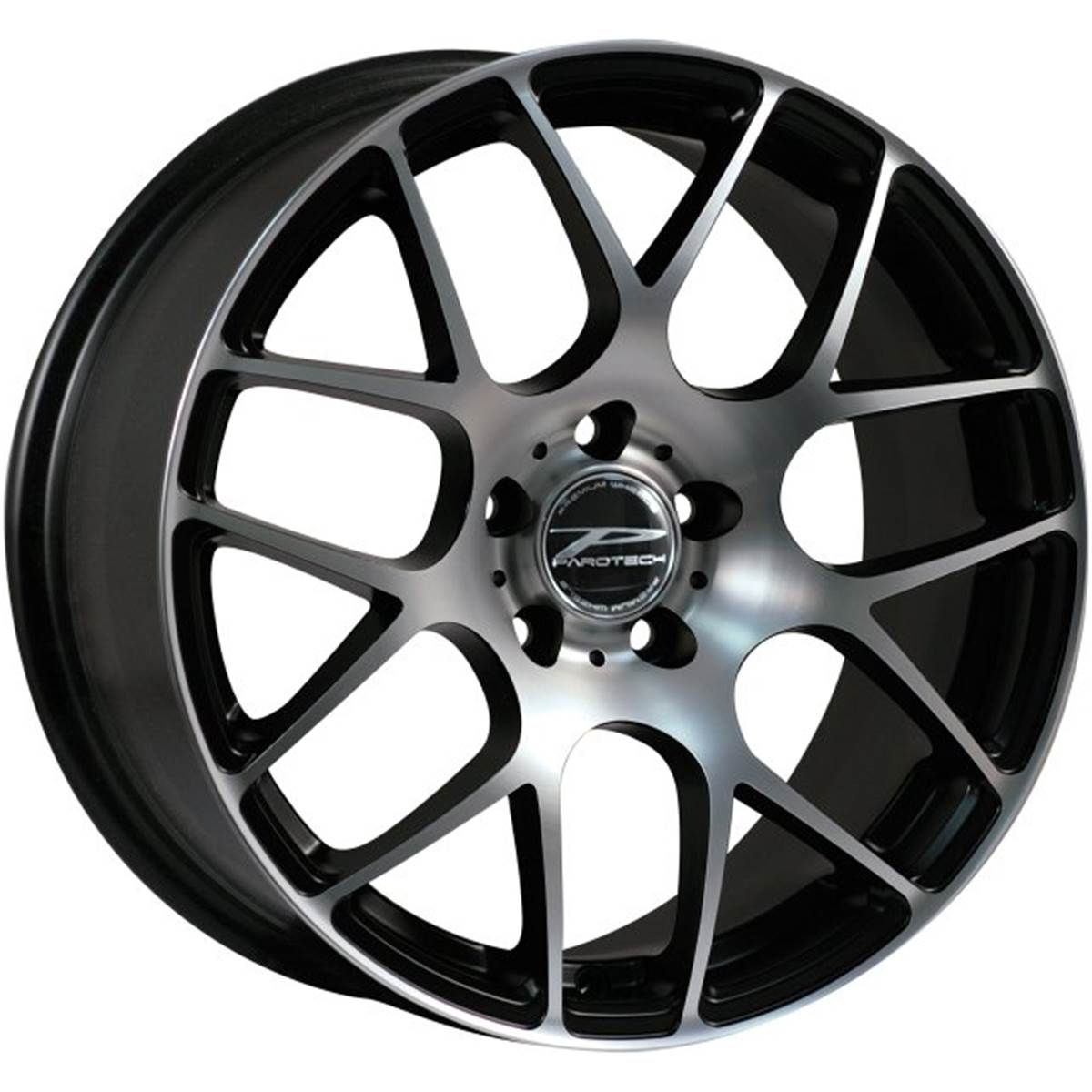 Jante Aluminium Parotech 19 Pouces Black Poli Brillant