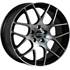 Jante aluminium Parotech 19 pouces Black Poli Brillant