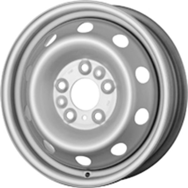 Jante tôle Mw 15 pouces Argent