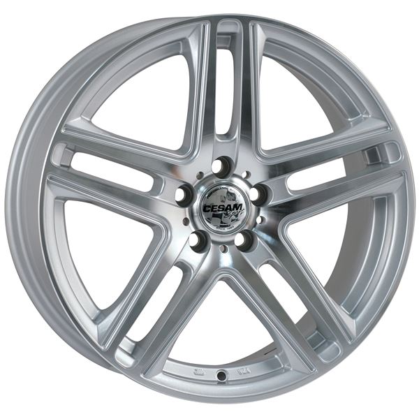 Jante aluminium Cesam 16 pouces Silver Poli Brillant