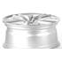 Jante INFINY Torx Aluminium Brut Bord Poli 6x14 4x100ET35