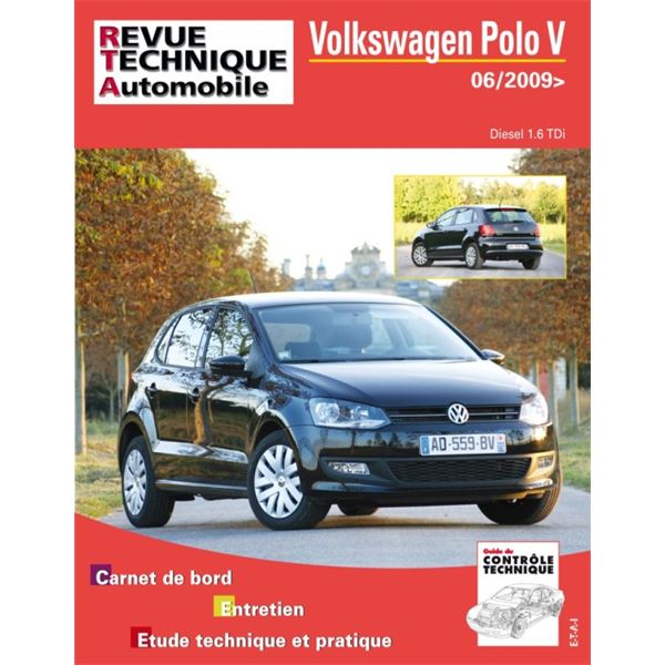 Revue pour Polo à partir de 06/2009 pour 1.6TDI (75 et 90)