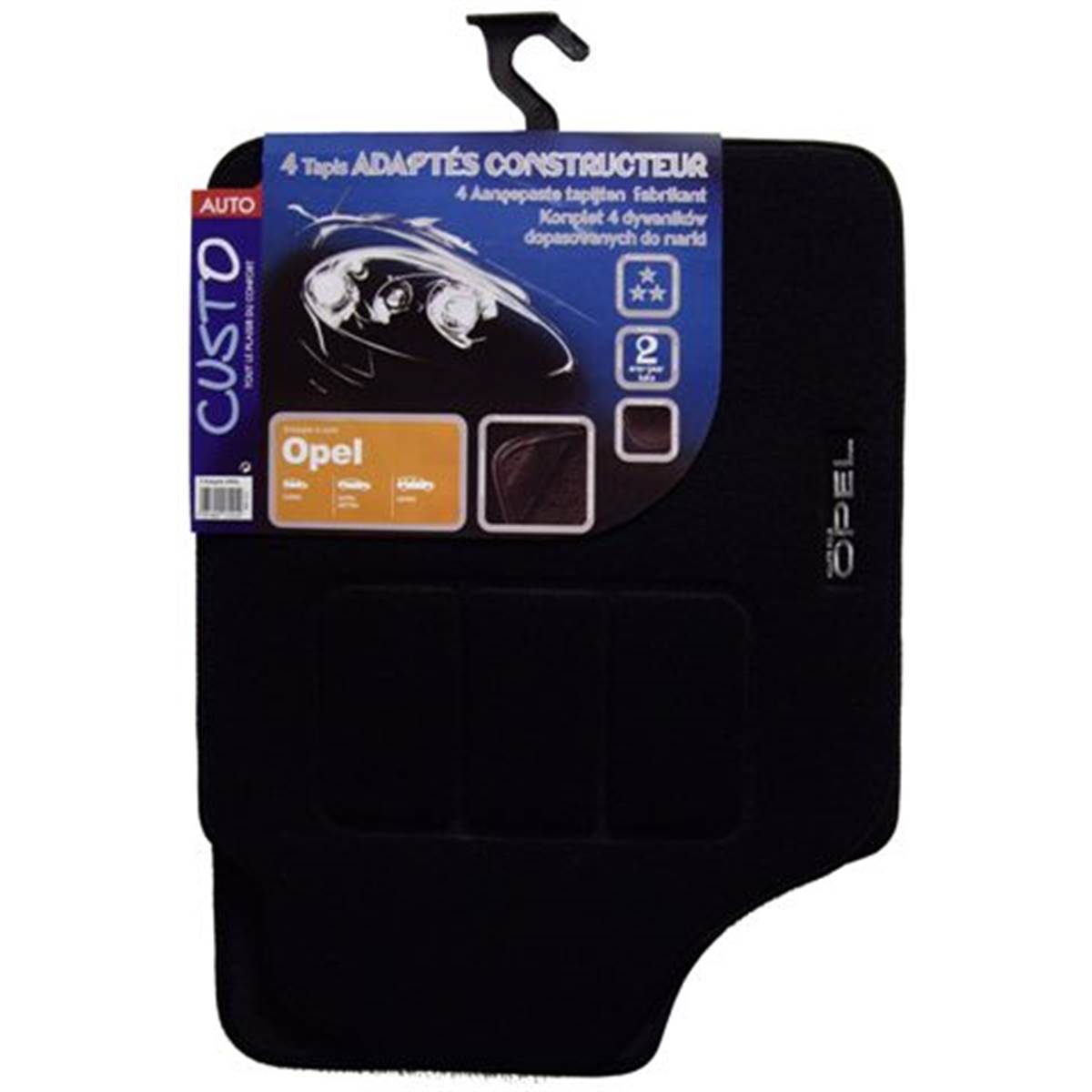 Tapis (4 pièces) Adaptable Pour Opel