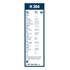 1 balai d'essuie-glace Bosch H304