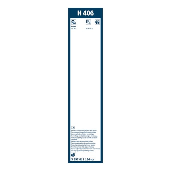 1 balai d'essuie-glace Bosch H406
