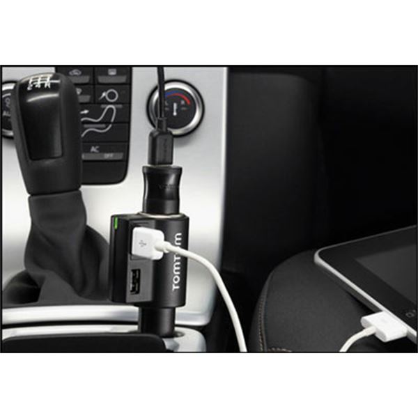 Chargeur allume-cigare multi-prises haute vitesse TomTom