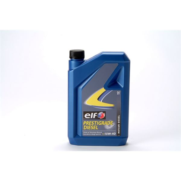 Huile prestigrade Diesel Elf 15W-40 2L